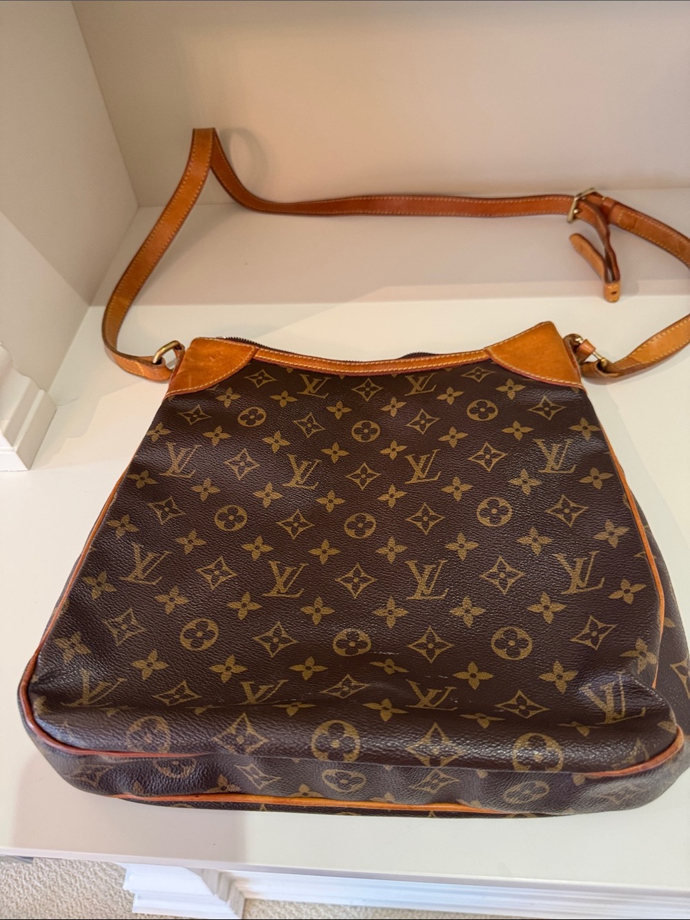 Louis Vuitton Odeon MM Vintage Monogram Canvas with dust bag.